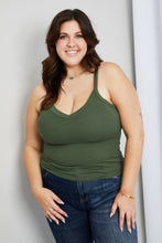 Load image into Gallery viewer, Zenana Full Size V-Neck Ribbed Cami