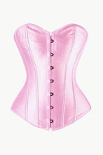 Load image into Gallery viewer, Full Size Satin Corset with Lace-Up Back