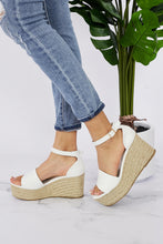 Load image into Gallery viewer, KAYLEEN Trip to Boston Espadrille Wedges