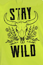 Load image into Gallery viewer, Simply Love Simply Love Full Size STAY WILD Graphic Hoodie