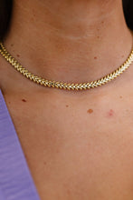 Load image into Gallery viewer, Very Captivating Gold-Plated V-Chain Necklace