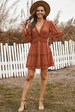 Load image into Gallery viewer, Glitter Stars Backless Ruffle Dress