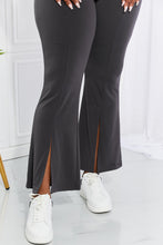 Load image into Gallery viewer, Zenana Full Size First Class High Rise Slit Flare Pants