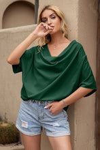 Load image into Gallery viewer, Cowl Neck Batwing Sleeve Top