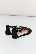 Load image into Gallery viewer, Forever Link Stud Trim Strappy Flats