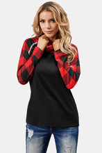 Load image into Gallery viewer, Contrast Striped Turtle Neck Tee