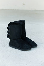 Load image into Gallery viewer, Forever Link Bow Detail Faux Suede Leather Snow Boots
