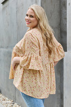 Load image into Gallery viewer, Celeste Bring Me Flowers Full Size Floral Tunic Top