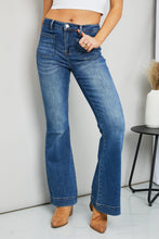 Load image into Gallery viewer, RISEN Full Size Flare Jeans with Pockets