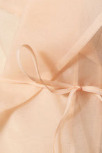 Load image into Gallery viewer, Dream Architect Sheer Tie Waist Lapel Collar Outwear