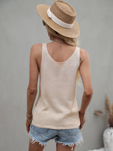 Load image into Gallery viewer, Scoop Neck Knit Tank