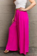 Load image into Gallery viewer, GeeGee Adorable Treasures High Waisted Wide Leg Trouser Pants