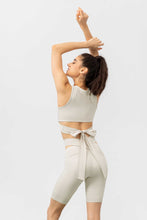 Load image into Gallery viewer, Feel Like Skin Crisscross Waist Biker Shorts