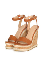 Load image into Gallery viewer, KAYLEEN Vermont Vacation Cork Wedges