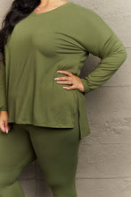 Load image into Gallery viewer, Zenana Lazy Days Full Size Long Sleeve and Leggings Set