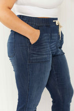 Load image into Gallery viewer, Judy Blue Full Size Drawstring Elastic Waist Jeans with Pockets