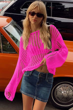 Load image into Gallery viewer, Barbie’s Hot Pink Long Sleeve Cover Up