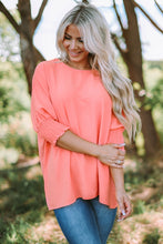 Load image into Gallery viewer, Smocked Round Neck Tunic Top