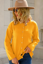 Load image into Gallery viewer, Button-Up Round Neck Cardigan