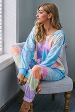 Load image into Gallery viewer, Utopia Tie-Dye Hoodie and Joggers Loungewear Set