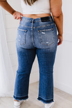 Load image into Gallery viewer, RISEN Chloe Shadow Hem Distressed Straight Leg Jeans