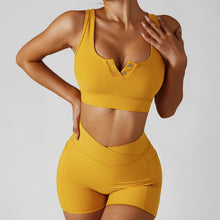 Load image into Gallery viewer, Get To It Snap Front Sports Bra