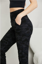 Load image into Gallery viewer, LOVEIT Full Size Camouflage Wide Waistband Joggers with Pockets