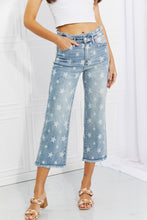 Load image into Gallery viewer, Judy Blue Full Size Parker Star Print Crop Straight Jeans