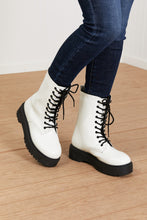 Load image into Gallery viewer, WeeBoo Big Steps Platform Combat Boots