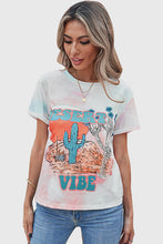 Load image into Gallery viewer, Desert Vibes Tie-dye Crop Top