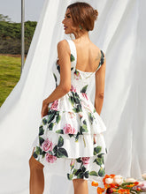Load image into Gallery viewer, Floral Sleeveless Layered Dress