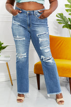 Load image into Gallery viewer, Judy Blue Full Size Janie High Waisted Patched Bootcut