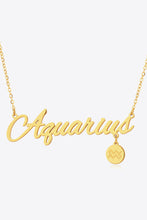 Load image into Gallery viewer, Constellation Pendant Zircon Necklace