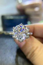 Load image into Gallery viewer, Moissanite Heart 925 Sterling Silver Ring