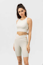 Load image into Gallery viewer, Feel Like Skin Crisscross Waist Biker Shorts