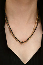Load image into Gallery viewer, 18K Gold-Plated Zircon Double-Layered Necklace