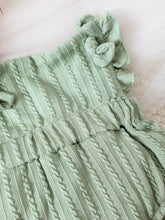 Load image into Gallery viewer, Baby Girl Textured Ruffled Bodysuit