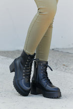 Load image into Gallery viewer, Top Ranks With Our WeeBoo Platform Combat Boots