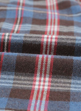 Load image into Gallery viewer, Plaid Slit High-Low Shirt with Pockets