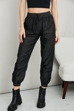 Load image into Gallery viewer, LOVEIT Full Size Drawstring Elastic Waist Pocket Joggers