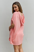 Load image into Gallery viewer, HEYSON Laid Back Full Size Hooded Poncho Top