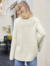 Load image into Gallery viewer, Raglan Sleeve Waffle Knit Sweater
