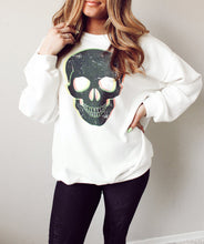 Load image into Gallery viewer, Graphic Dropped Shoulder Round Neck Sweatshirt