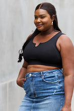 Load image into Gallery viewer, White Birch Full Size Sleeveless Ribbed V-Neck Bralette