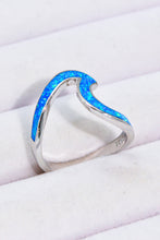 Load image into Gallery viewer, Opal Contrast 925 Sterling Silver Ring