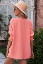 Load image into Gallery viewer, Pretty Blouse Dolman Style Smocked Cuff Detail
