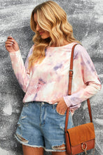 Load image into Gallery viewer, Tie-Dye Round Neck Top