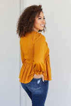 Load image into Gallery viewer, GeeGee Penthouse Full Size Smocked Blouse