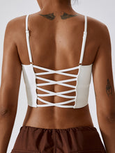 Load image into Gallery viewer, Kimmie’s Favorite Lace Up Workout Tank
