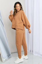 Load image into Gallery viewer, Zenana Dropped Shoulder Sweatshirt and Drawstring Waist Joggers Set